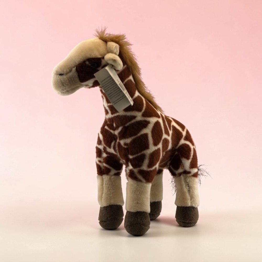Ganz Giraffe Plush Stuffed Animal Brown Cream Spotted H10266 New with Tags